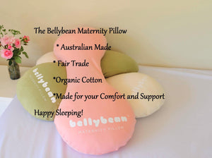 The Bellybean Maternity Pillow: a comfortable, convenient and compact solution to conventional pregnancy pillows
